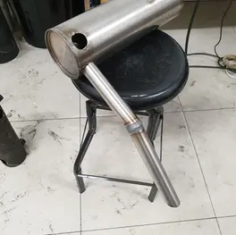 Aircraft exhaust repair